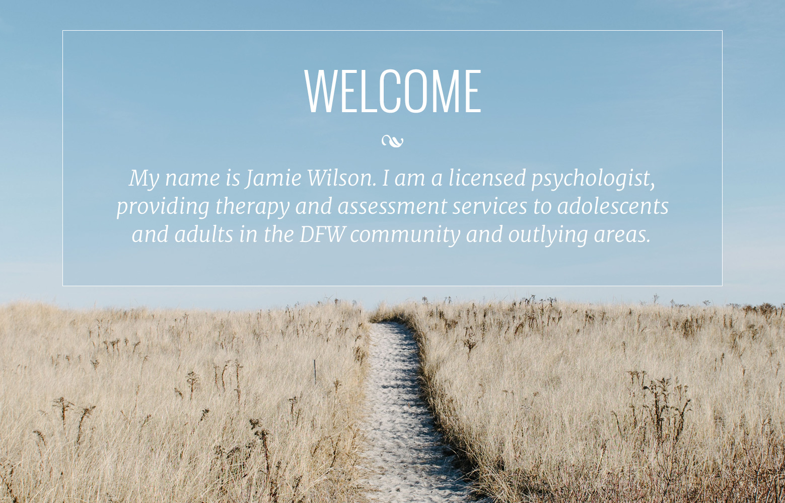 Dr. Wilson Home Slide 1 (photo cred: Alice Donovan Rouse)